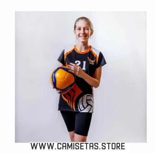 camiseta personalizada de niña para voley 